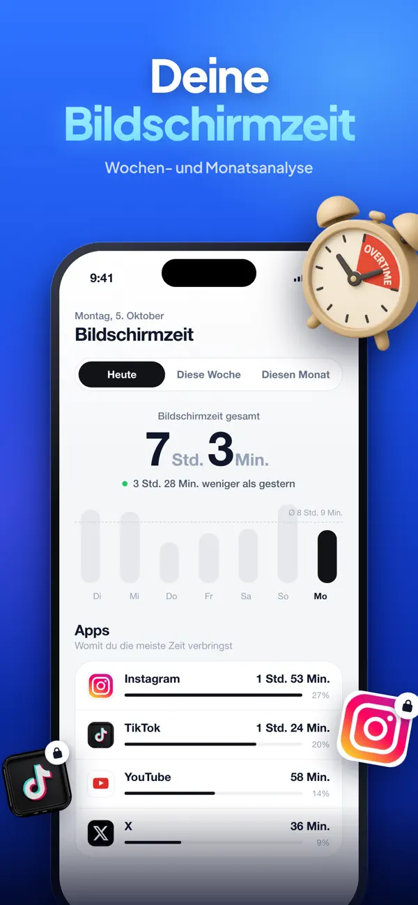 Screenshot aus der Verge-App