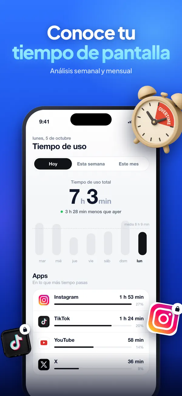Captura de pantalla de la app Verge
