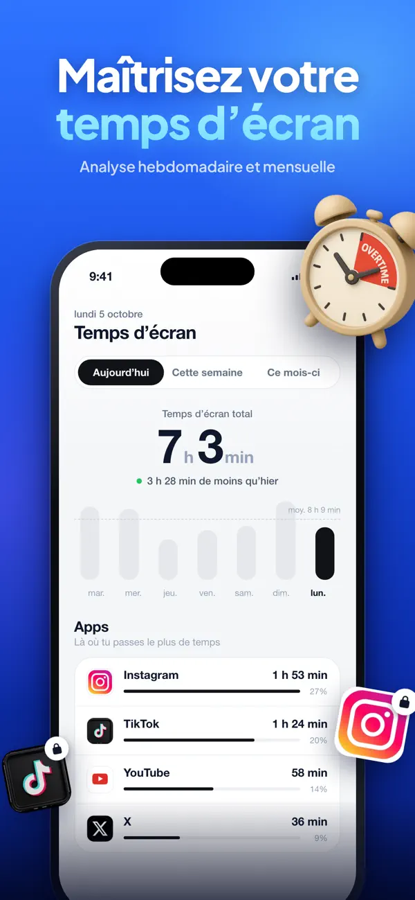 Capture d'écran de l'app Verge