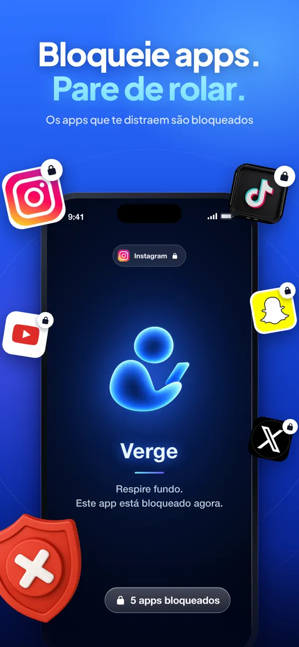Captura de tela do app Verge